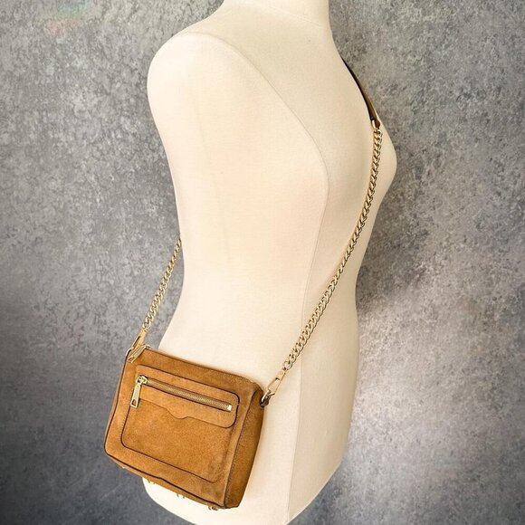 Rebecca Minkoff Suede Slim Crossbody Bag - Picture 2 of 9